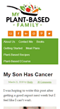 Mobile Screenshot of myplantbasedfamily.com